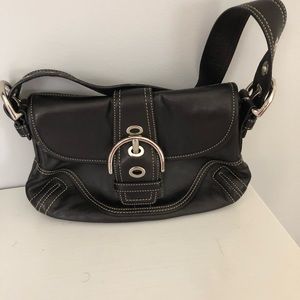 Coach shoulder bag black